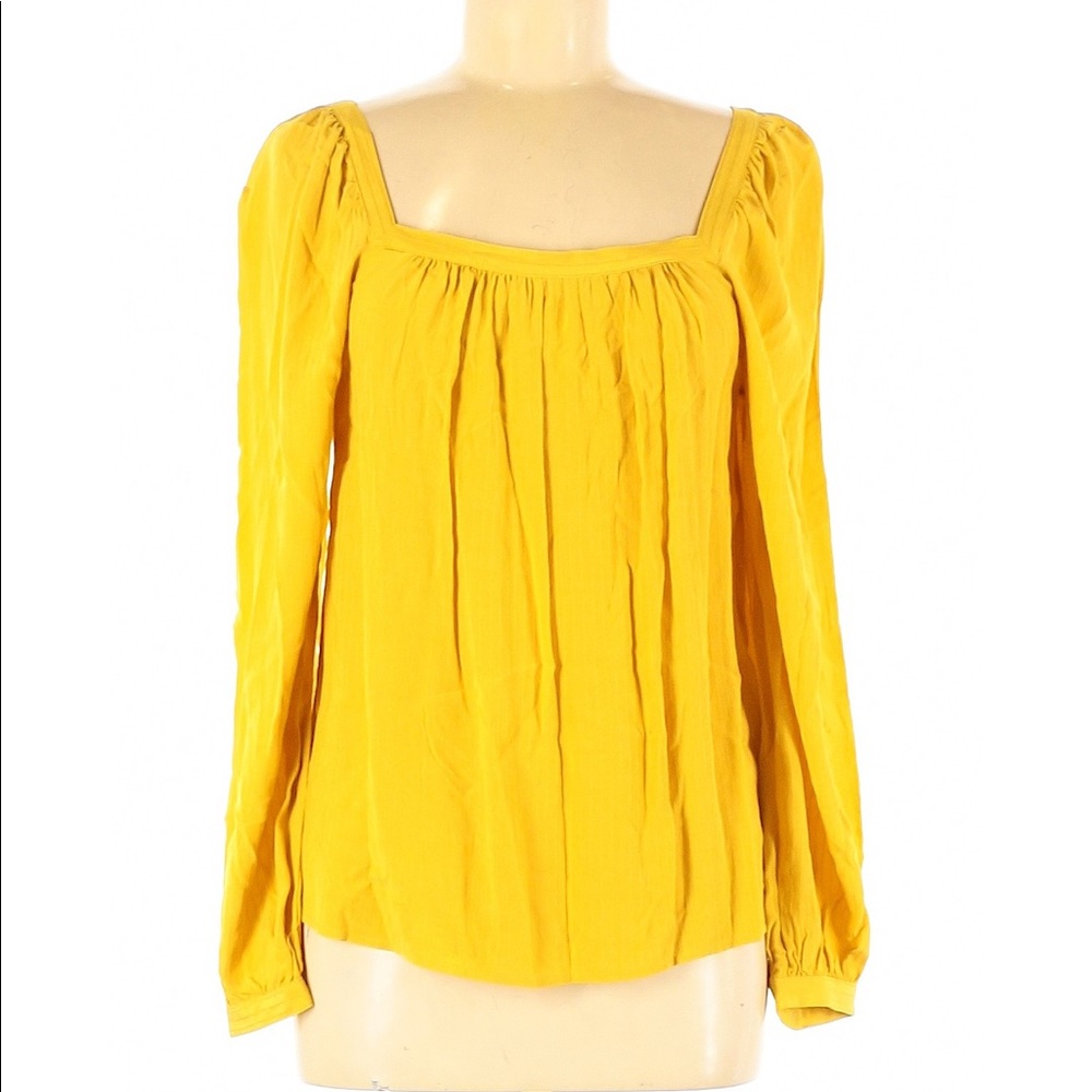 A New Day Mustard Yellow Blouse